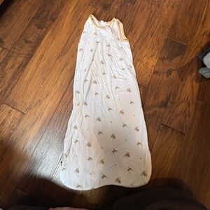 Kyte BABY White and Gold Sleep Sack